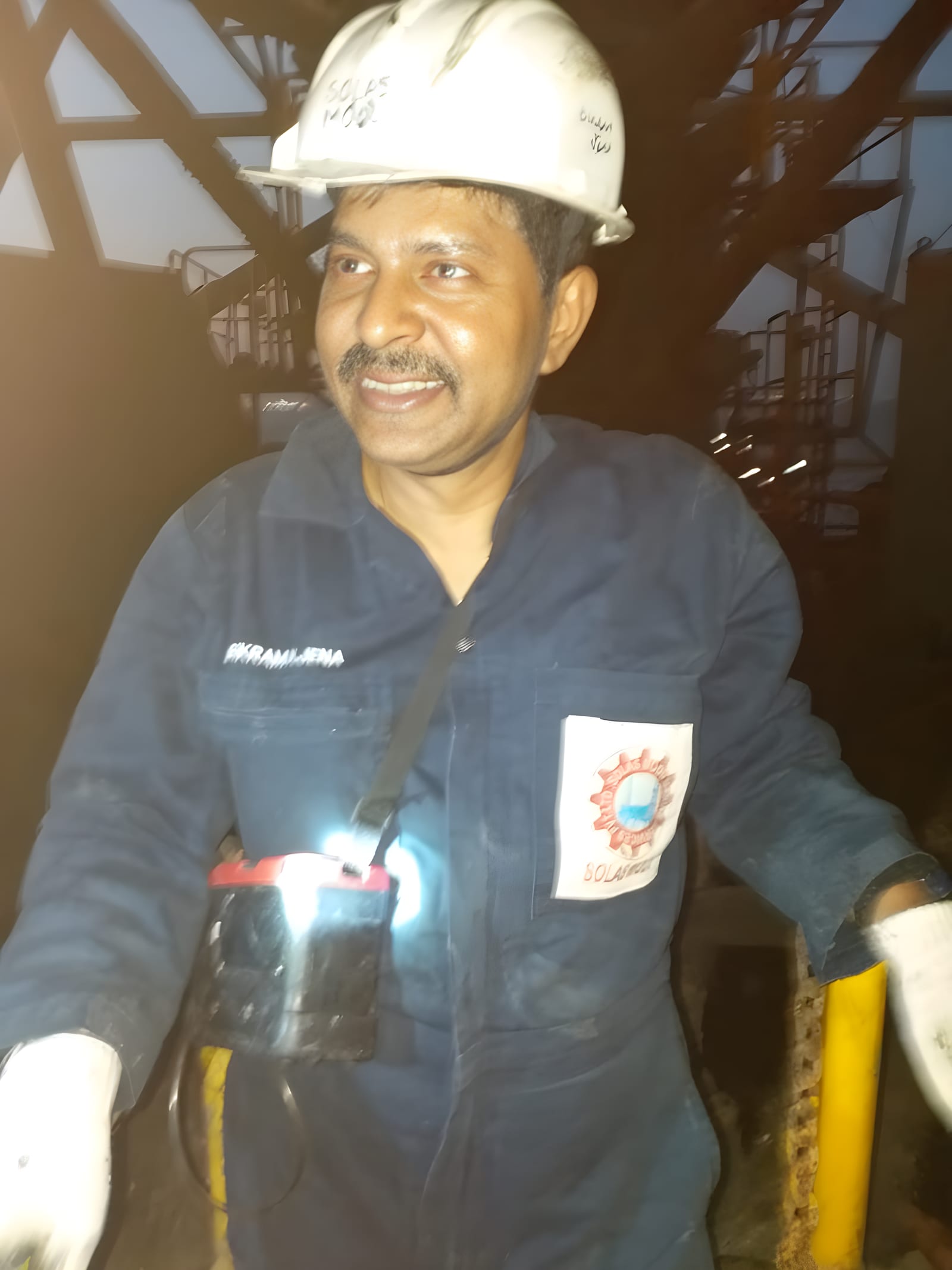 Portrait of Bikram Kumar Jena, CEO & Director of SOLAS MODU Marine Services
